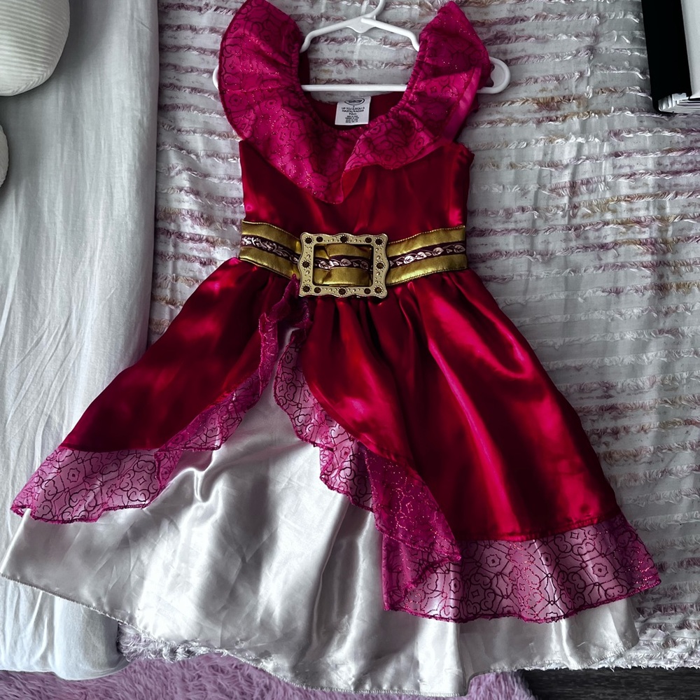 Disney Elena red dress size 2 toddler